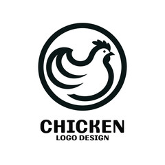 Chicken Vector Logo Design © T-Vectors