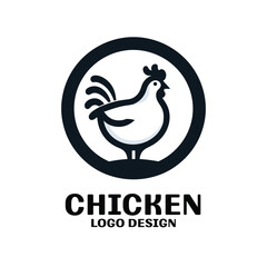 Chicken Vector Logo Design