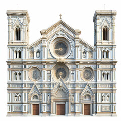Fototapeta premium Elegant historical church facade photo