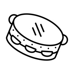 Tambourine Icon
