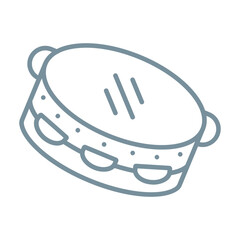 Tambourine Icon
