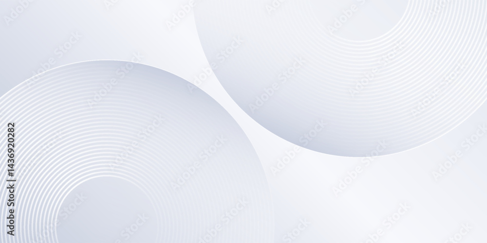 Poster abstract lines grey background with dynamic circle lines background abstract design modern