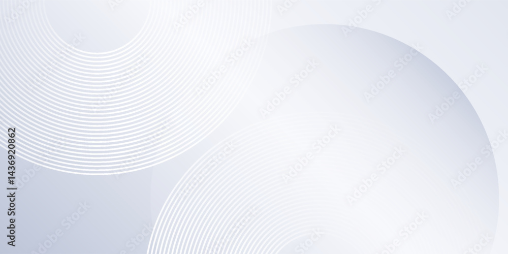 Poster abstract lines grey background with dynamic circle lines background abstract