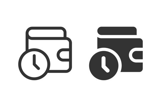 Payment day icon vector illustration