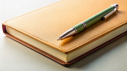 Minimalist Hardcover Journal & Pen Set - Elegant Desk Stationery