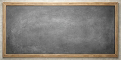 Minimalist Wide Screen Chalkboard Background: Back to School Black Friday Sale Texture