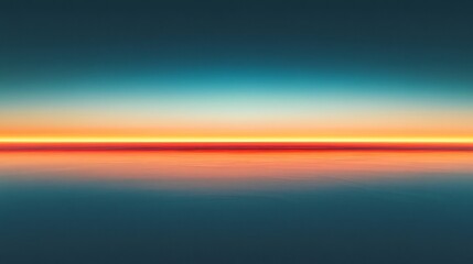 Radiant Abstract Horizon Symbolizing Exploration and New Digital Frontiers