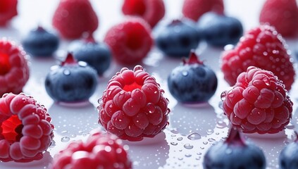 Fresh Berries Explosion &ndash; Vibrant Flavors and Natural Goodness