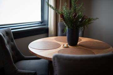 dinner table chairs home house luxurious modern comfortable 