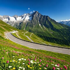 Obraz premium Breathtaking Grossglockner High Alpine Road, Austria