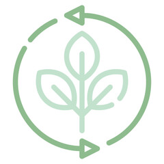 Eco-Friendly Recycling Icon