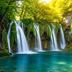 Obraz premium Majestic Kravica Waterfalls, Bosnia and Herzegovina