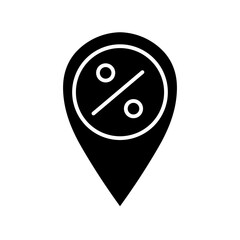 map location glyph icon