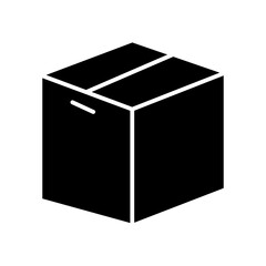 parcel glyph icon