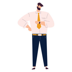 Business Person Illustration