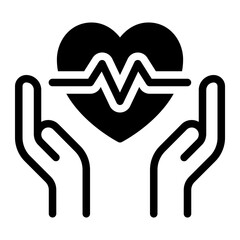 Healthcare Heartbeat Icon
