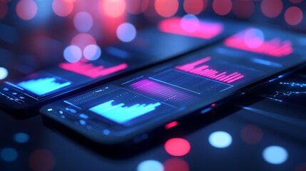 Data displays on modern mobile devices