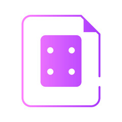 patch gradient icon