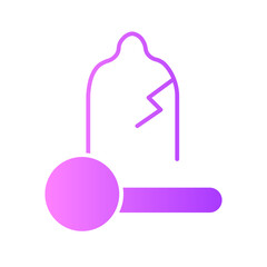 sexual transmitted disease gradient icon