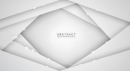 Obraz premium Silvered Facets of Light AI Generated