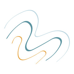 Organic Abstract Line Shape