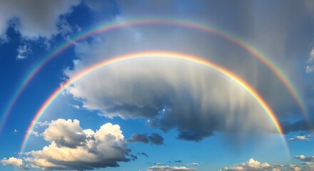 Celestial Double Arch AI Generated