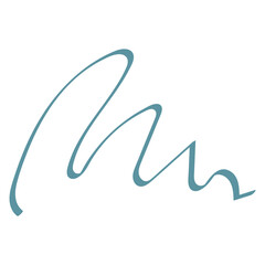 Organic Abstract Line Shape