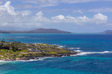 Scenic View of Makapu'u Beach and Turquoise Waters