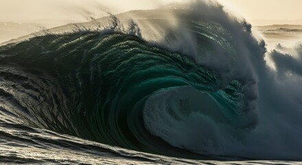 Powerful Wave's Intense Form