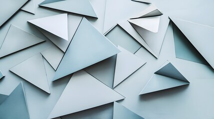 Obraz premium Abstract Geometric Triangle Pattern Background Texture