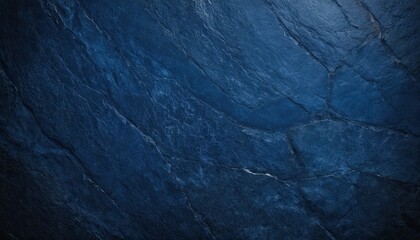 Deep blue slate stone texture seamless pattern for background or design