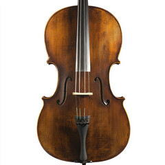 violin isolated on white background