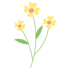 Naklejka premium Flower Illustration