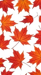 Obraz premium Crimson Cascade AI Generated