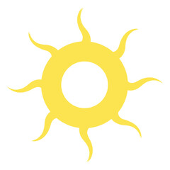 Sun Icon Element