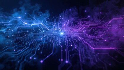 Fototapeta premium Abstract Circuit Board Technology Background Design