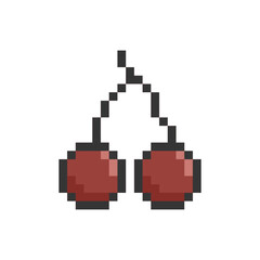 fruit cute retro pixel art