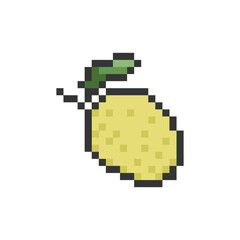 fruit cute retro pixel art
