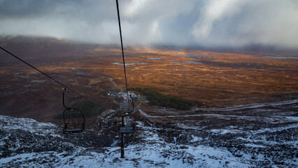 Ski Lift Ride Over Glencoe&rsquo;s| Highland Winter Views