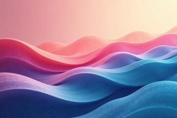 Fototapeta premium Interlocking organic waves, muted tones create a tranquil vibe , background, stone, texture