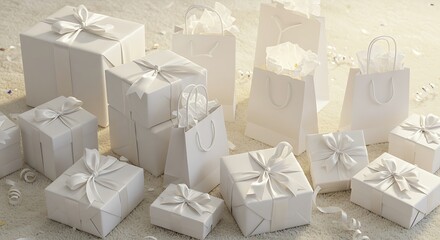 Soft Light, White Abundance AI Generated