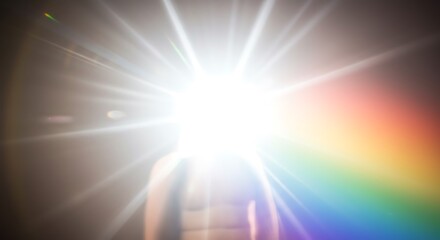 Obraz premium Chromatic Radiance AI Generated