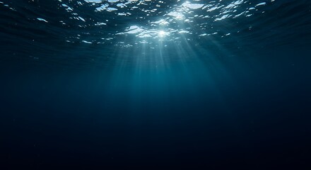 Obraz premium Submerged Solstice AI Generated