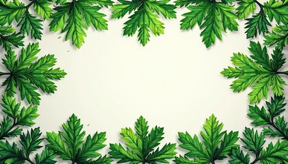 Intricate parsley leaf arrangement, repeating motif, aesthetic, wallpaper, design