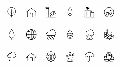 set of esg related line icons  environment  social (1).eps