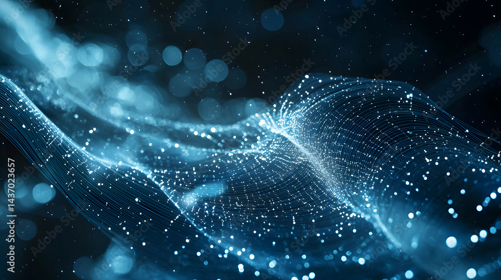 Poster enhancing blockchain cybersecurity through encryption visualization digital realm infographic tech p