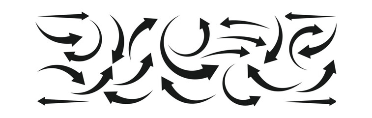 Arrow icon set, arrow icon vector . Black long up arrow icon vector . arrow pointing upward.