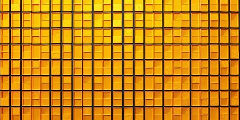 Gleaming gold mosaic tiles form a geometric pattern, perfect for bathroom design, golden, tiles