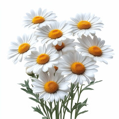 White daisies cluster image