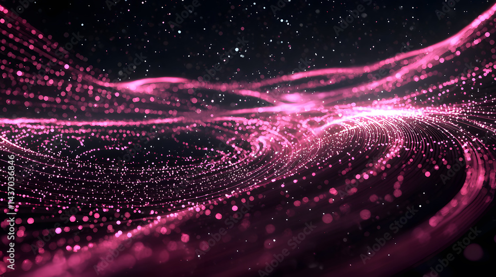 Poster exploring interstellar communication outer space article digital sphere scientific perspective tech 